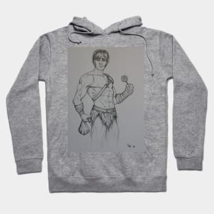 Blag the Barbarian/Monk from Intelligence Check Hoodie